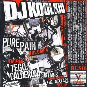 DJ KOOL KID - PURE PAIN VOL. 4 - HIP HOP RAP NYC MIXTAPE MIX CD - Foto 1 di 1