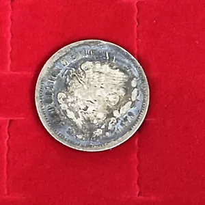 1878 Silver Coin 25 Centavos - Republica Mexicana - Picture 1 of 3