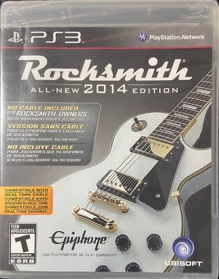 Rocksmith: ALL NEW 2014 EDITION | Sony  PS3 | Brand New | Factory Sealed - Image 1 of 4