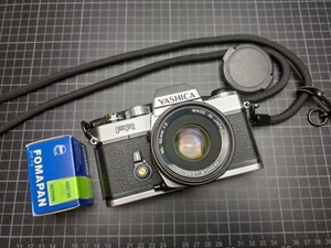 🎞️Yashica FR + ML 50mm f/2.0 Lens, 35mm Analog Film Camera, Set, Kit - Bild 1 von 7