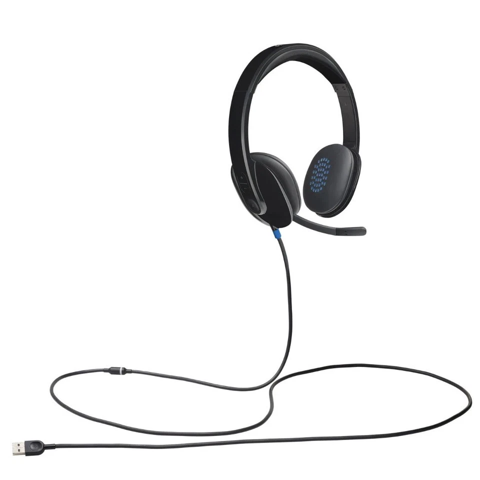 981-000480 Logitech H540 Auricolare Cablato A Padiglione Ufficio USB tipo A Nero - Immagine 1 di 1