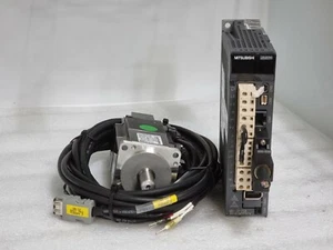 MITSUBISHI SERVO DRIVER MR-J3-20A& MOTOR HF-KP23B 200W Brake type - Picture 1 of 12