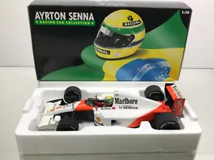 MINICHAMPS 911801 MCLAREN MP4/6 F1 1991 CHAMPION #1 SENNA -1:18- GOOD IN BOX - Imagen 1 de 10