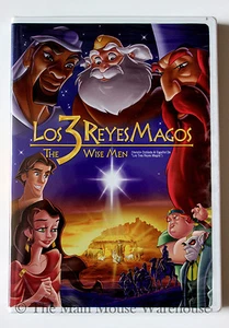 Los Tres 3 Reyes Magos Caricatura de Biblia Navidad Disney DVD Español e Inglés - Picture 1 of 2