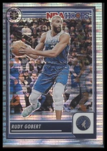2023-24 Panini NBA Hoops Premium Stock Rudy Gobert Prizm Pulsar - Picture 1 of 2