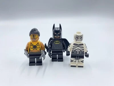 LEGO Бэтмен, Тарантул, Человек-зебра мини фигурки лот (70907) - неполный - Изображение 1 из 4