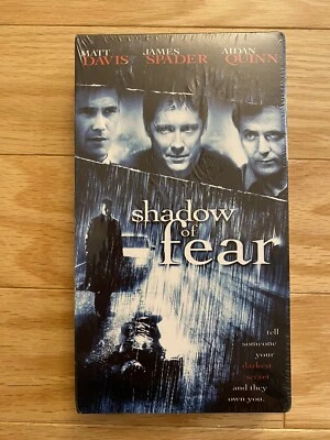 SEALED Shadow of Fear (VHS, 2004) Rare Thriller, Matthew Davis, James Spader - Image 1 of 3