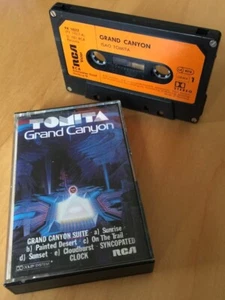 ISAO TOMITA GRAND CANYON CASSETTE TAPE RARE PAPER LABELS GERMAN IMPORT - Picture 1 of 1