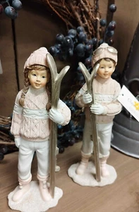 Clayre & Eef Winterkinder Ski Schnee Mädchen & Junge - Bild 1 von 6