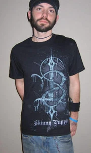 Skinny Puppy Gothic Industrial Band Vintage T-Shirt - Picture 1 of 19