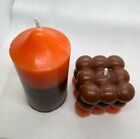 The Lights  Chocolate Orange Bubble With The Original Pillar Candle