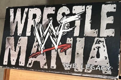 WWF - WrestleMania: The Legacy (VHS, 2000, 15-Tape Box Set) - Image 1 of 4