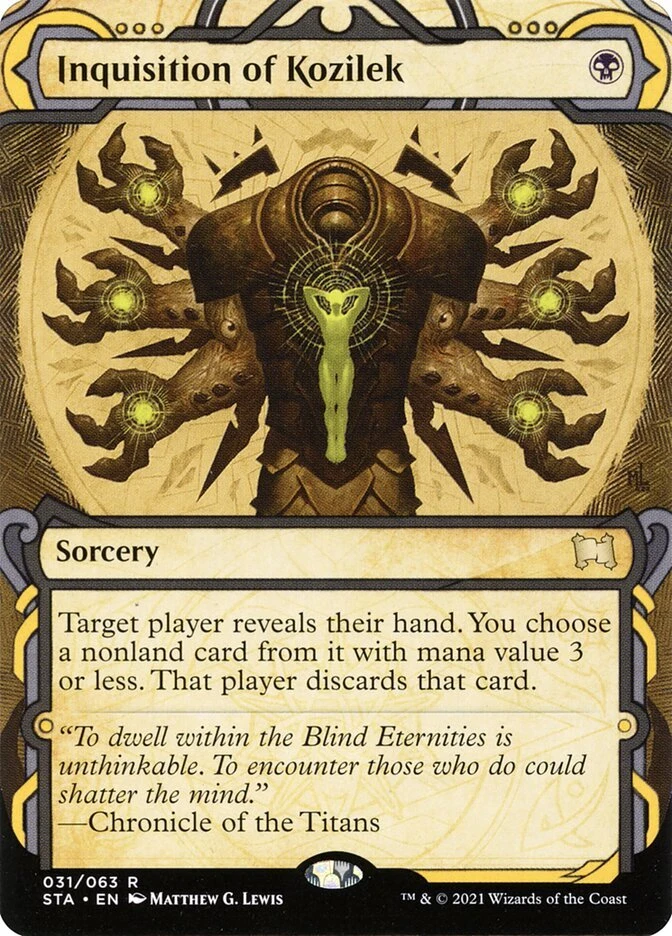 Magic the Gathering (mtg): STA: Inquisition of Kozilek - Rare - Full Art - Image 1 of 1