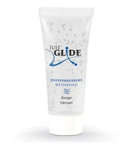 Lubricante a base de agua Just Glide 20 ml lubricante sexo gel lubricante gel íntimo gel - Imagen 1 de 3