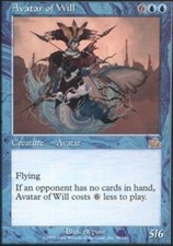 Avatar of Will ~ Moderately Played Prophecy MTG Magic UltimateMTG Blue Card