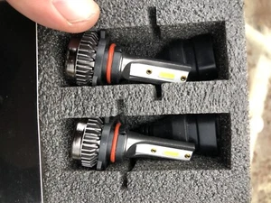 sun leopard led headlight bulbs kit 9005/HB3/H10 - Picture 1 of 2