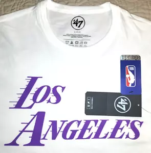 NEW 47 BRAND, MEN'S LARGE, LOS ANGELES LAKERS🏀LONG-SLEEVE T-SHIRT, MSRP $54.00! - Picture 1 of 22