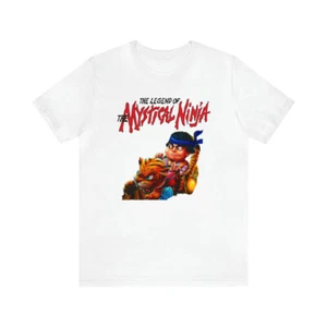 The Legend of the Mystical Ninja SNES Video Game Pixel Art Unisex Tee T Shirt - Picture 1 of 61