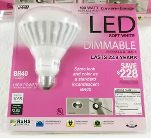 Feit Electric Conserv-Energy Dimmable BR40 LED 17 Watt 1065L Flood Light Bulb - Picture 1 of 2
