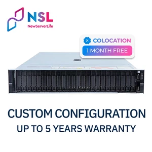 DELL R760 24NVME Server 2x Platinum 8462Y+ 2.8GHz =64 Cores 2048GB 2x 25Gbe BOSS - Picture 1 of 6