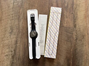 Orologio Unisex Swatch Think Time Nero Bioceramica SO32B106 - Foto 1 di 6