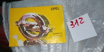 OPEL KADETT / D - USO E MANUTENZIONE 93 PAG. - USATO DELL'EPOCA - Immagine 1 di 4