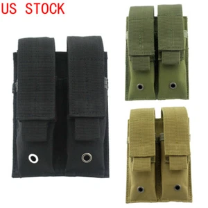 Molle Doble Revista Bolsa Pistola Revista Táctica Utilidad Bolsa - Imagen 1 de 15