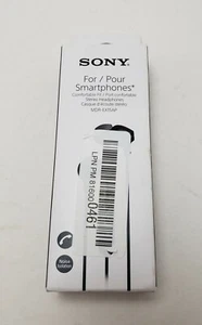 SONY Stereo Headphone Buds Wired for Smartphones MDR-EX15APBZ Black - Picture 1 of 5