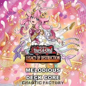 YUGIOH LEDE Melodious Deck Core - Picture 1 of 1