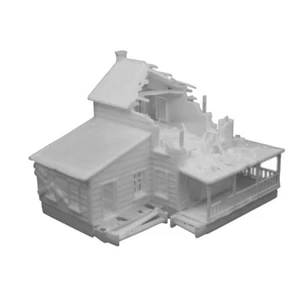 Outland Models Eisenbahnlandschaft Besch?digtes Landhaus 1:87 Spur H0 - Bild 1 von 2
