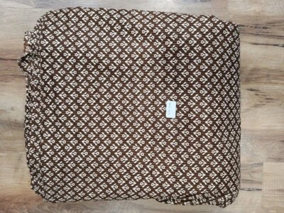 25 Yard Indian Cotton Handmade Print Fabric Sanganeri Hand Block Printed Fabric - Image 1 of 3