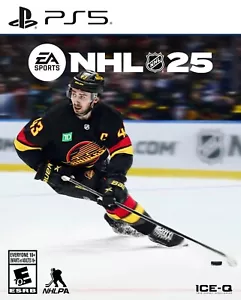 NHL 25 (PS5) New *Vancouver Canucks Quinn Hughes* [ Alternate Cover Variant ] - Picture 1 of 9