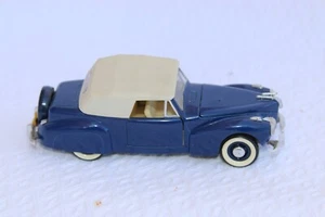 Rio 1941 Blue Lincoln Continental, 1:43 Scale Model Die Cast # 43 - Picture 1 of 5