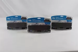 Lot of 3 New Cyber Acoustics Portable USB Powered Speaker Bar CA-2880 - Picture 1 of 3