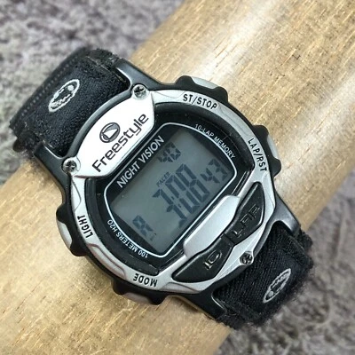 Мужские спортивные многофункциональные кварцевые цифровые часы Freestyle Predator 36 мм 7 1/2 дюйма - Изображение 1 из 4