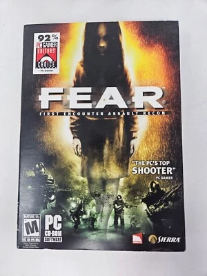 F.E.A.R. First Encounter Assault Recon PC CD-ROM 2005 - Image 1 of 4
