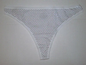 NOBO NO BOUNDARIES WEISS SCHWARZ GEPUNKTET TANGA HÖSCHEN S SMALL JUNIOREN - Bild 1 von 2