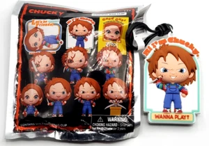 Kinderspiel CHUCKY FIGURENTASCHE CLIP Willst du spielen? Horror Universal Figur. NEU - Bild 1 von 2
