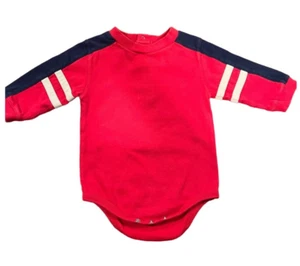 Top Class Club bambino ragazzo pezzo unico manica lunga rosso/blu 9Mos. - 100% cotone - Foto 1 di 3