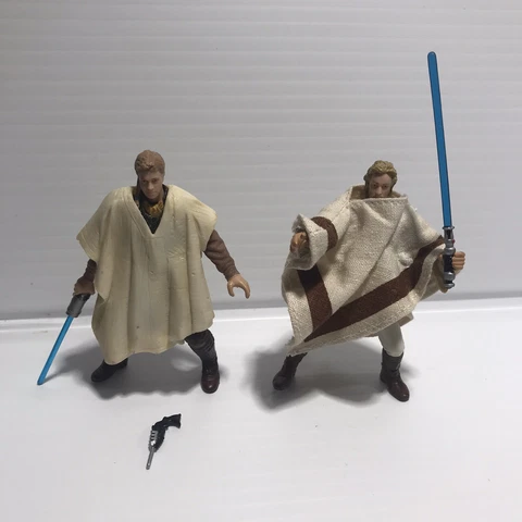 Star Wars Attack of the Clones Anakin Skywalker and Obi Wan Kenobi Cover
