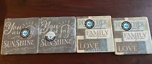 Brand New Ceramic Drink Coasters - Picture 1 of 5