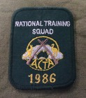 #D279. AUSTRALIAN   CLAY TARGET ASSOCIATION TRAINING SQUAD  CLOTH  PATCH