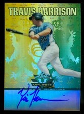 2011 Leaf Valiant Draft #TH1 Travis Harrison Auto - NM-MT