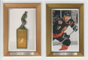 03/04 UD Beehive Calgary Flames Jarome Iginla Image Variation + Base card #31 - Picture 1 of 2