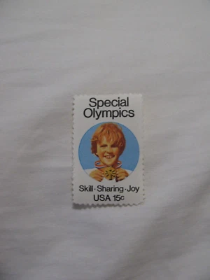 U.S. Postage Stamp 15¢ Special Olympics Never Used Uncanceled 1978-1981 - Image 1 of 2