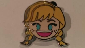 Disney Trading Pins - 2017 Emoji Blitz Booster - Anna Smiling - Bild 1 von 1