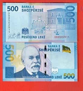 ALBANIEN Ausgabe 2019 ( 2021 ) - 500 Leke - UNC - Bild 1 von 1