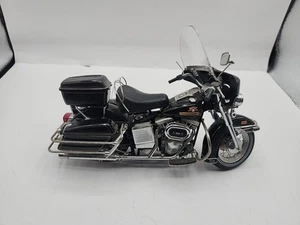 Franklin Mint Harley Davidson Electra Glide Motorrad Maßstab 1:10. Spiegel defekt - Bild 1 von 14