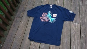 Einzigartiges New York Ranger Erwachsene 2XL Lady Liberty 2018 Winter klassisches Adidas T-Shirt - Bild 1 von 3