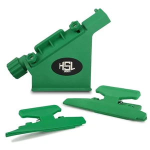 Tiro con l'arco Fletching Jig con morsetti elicoidali dritti e destri pale piume S... - Foto 1 di 8